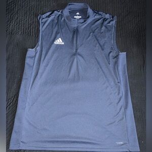 Adidas Dark Blue Sleeveless Top